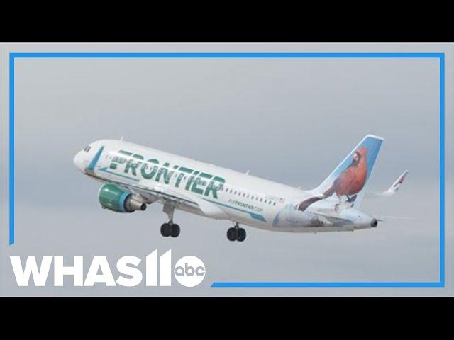 Frontier Airline Jet catches on fire while landing at Las Vegas airport