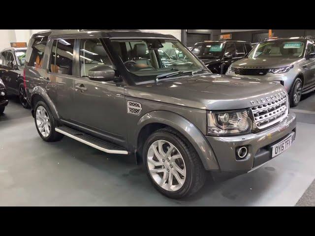 2015/15 Landrover Discovery 4.5 HSE 3.0 SDV6 (Corris Grey - Full LR history)