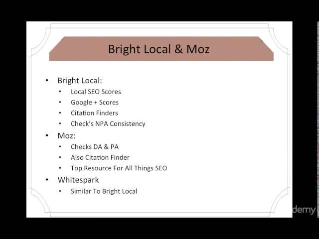 009 - Two Must Have Tools For Local SEO