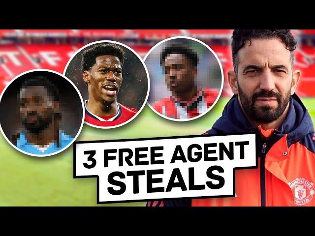 3 Free Agent STEALS For Manchester United!