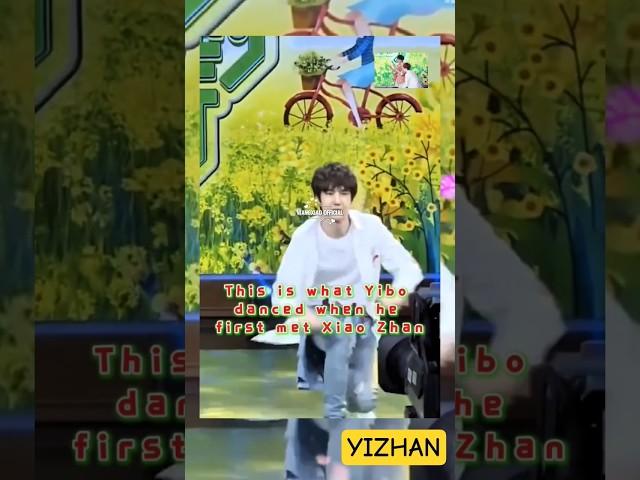 This is what Yibo danced when he first met Xiao Zhan #yizhan #wangyibo #xiaozhan