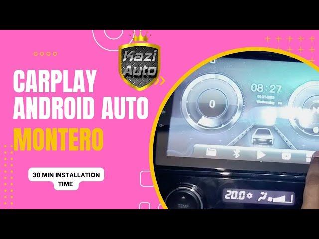 MONTERO APPLE CARPLAY AND ANDROID AUTO | KAZI AUTO |