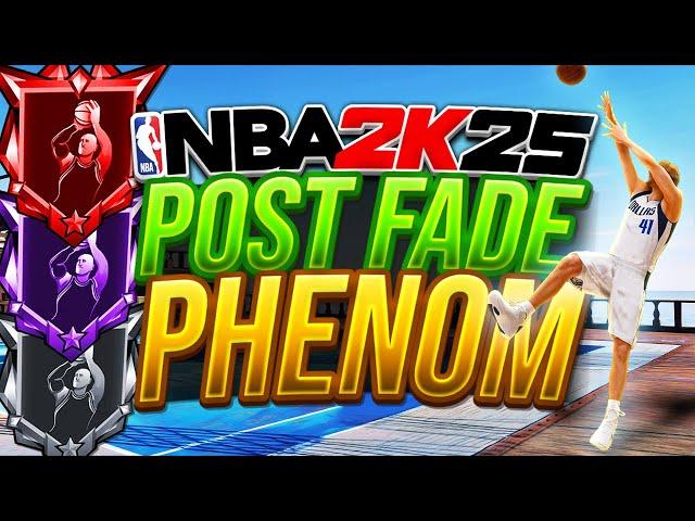 NBA 2K25 Post Scorer Shooting Tips: Post Fade Badge Stats