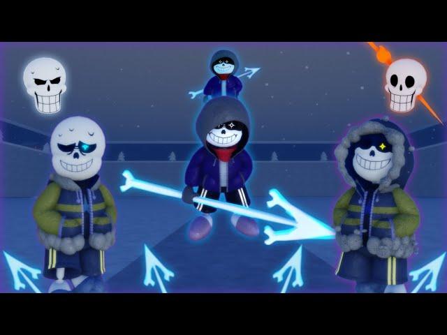Sans Funny Boss Rush Waterfall Dust & OuterDust Bundle [Showcase/Gameplay]