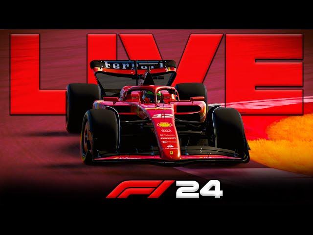 Playing with SUBS on F1 24 in live!