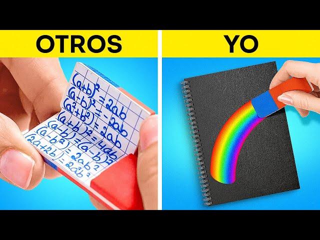 TRUCOS ESCOLARES GENIALES QUE QUERRÁS PROBAR CUANTO ANTES