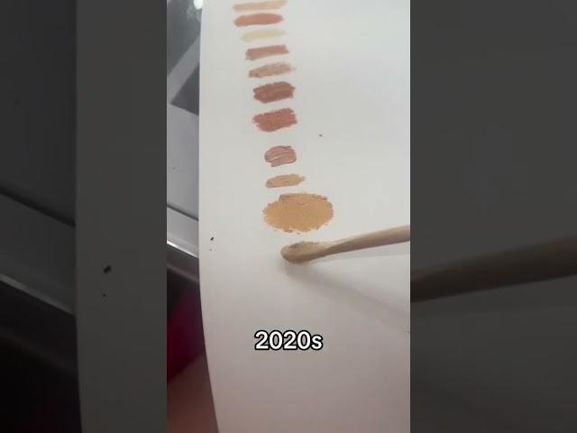 Swatching 100 years of CONCEALER  #shorts