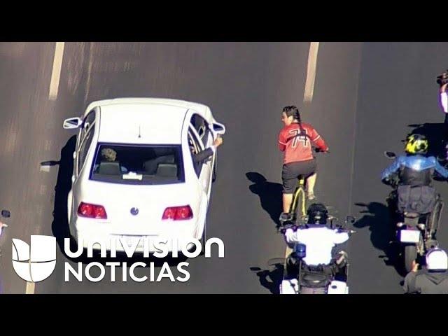 En video: Lo que le dijo un ciclista a AMLO camino a la toma de posesión