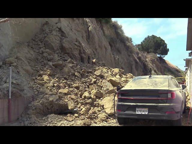 Landslide in Old Town forces families to evacuate | NBC 7 San Diego