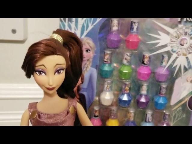 Nail polish set : frozen 2 unboxing part 1