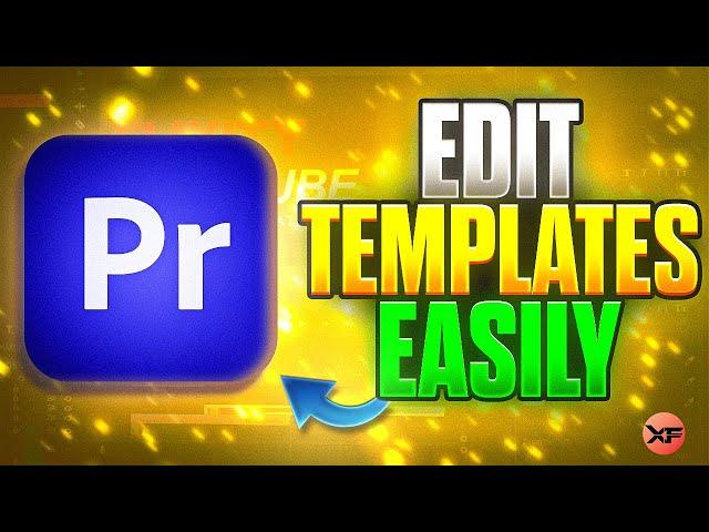 How To EDIT TEMPLATE In PREMIERE PRO 2024