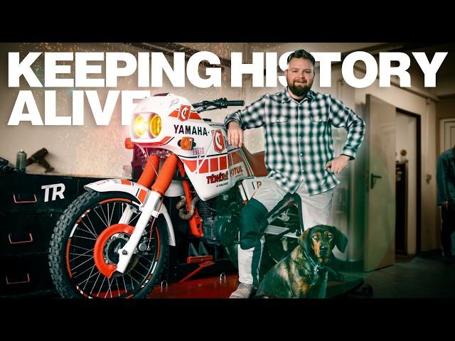 The Man Keeping Vintage Dirt Bikes Alive!