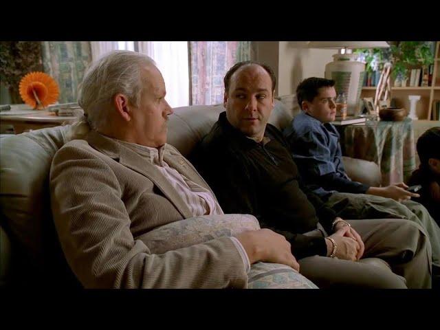 The Sopranos - Tony Soprano spends some time with Aaron Arkaway, the "He is risen" guy