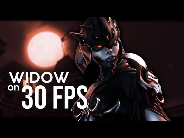 WIDOWMAKER ON 30 FPS [Overwatch]