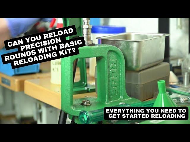 Can You Reload Precision Rounds with a Basic Reloading Kit? What You Need to Get Started.