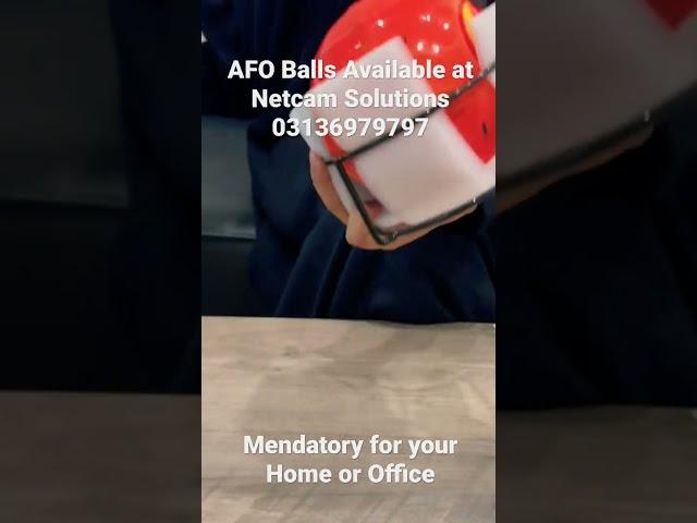 AFO Ball, Auto Fire Off Available at Netcam Solutions #netcamsolutions #afo  #fireextinguishers