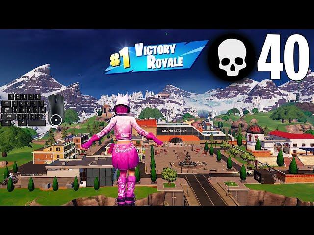 40 Elimination Solo Squads Win Full Gameplay (Fortnite Chapter 5)