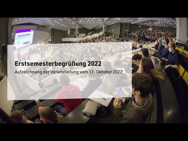 Erstsemesterbegrüßung der #UniKiel am 17. Oktober 2022