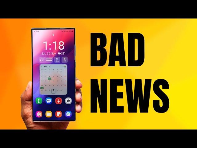 Samsung Officially Confirms this bad News for Galaxy Phone's One UI 7 !