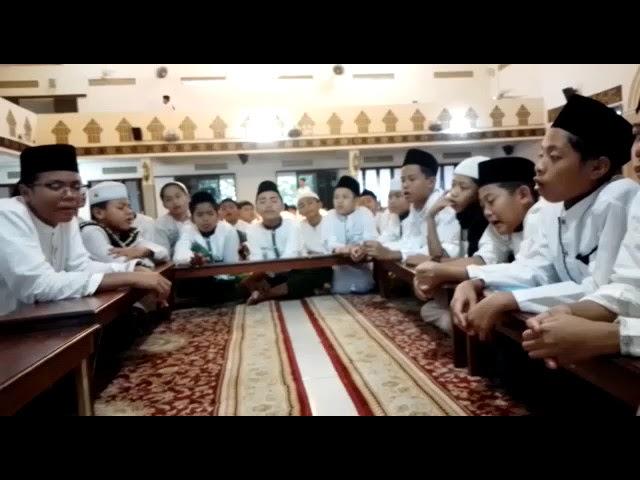 Kegiatan rutinan anak santri ponpes al amin kawalu tasik malaya.