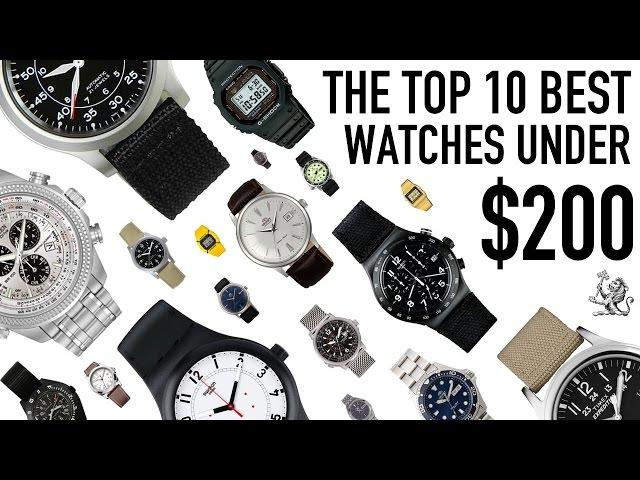 Top 10 Best Value For Money Watches From $50 to $200 - Seiko, Citizen, Orient, Casio, Swatch & More