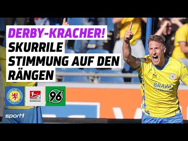 Eintracht Braunschweig - Hannover 96 | 2. Bundesliga Tore und Highlights 8. Spieltag