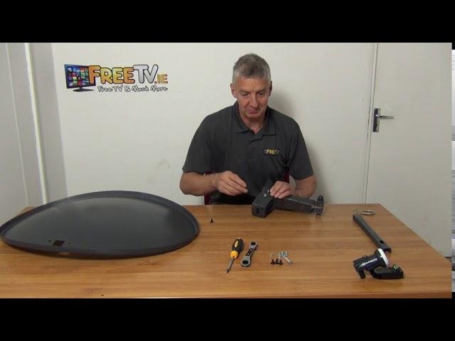 How to Assemble a 60cm Zone 2 Satellite Dish