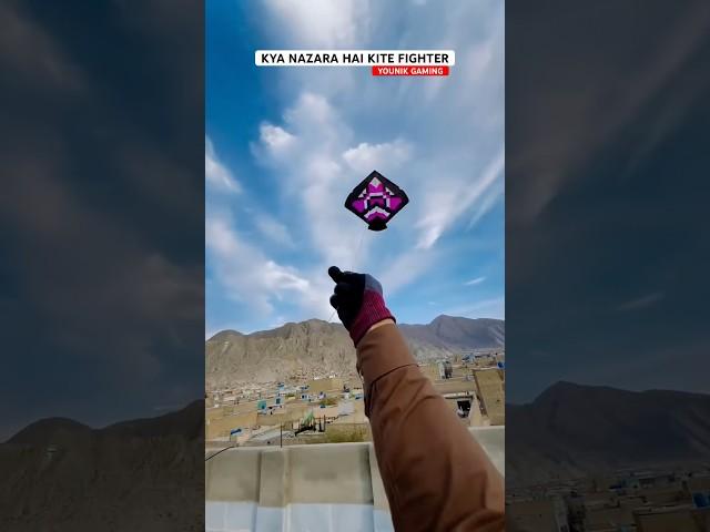 KYA NAZARA HAI KITE FIGHTER  #kite #patang #kiteflying #kites #viralvideo #youtubeshorts #shorts
