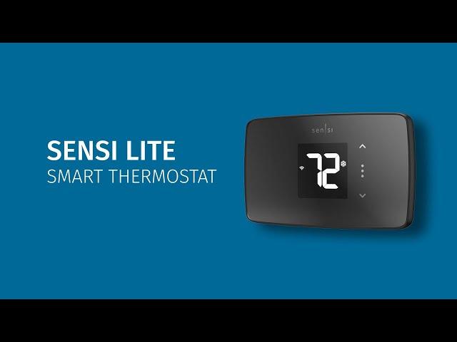 ST25 | Sensi Lite smart thermostat | Home installation