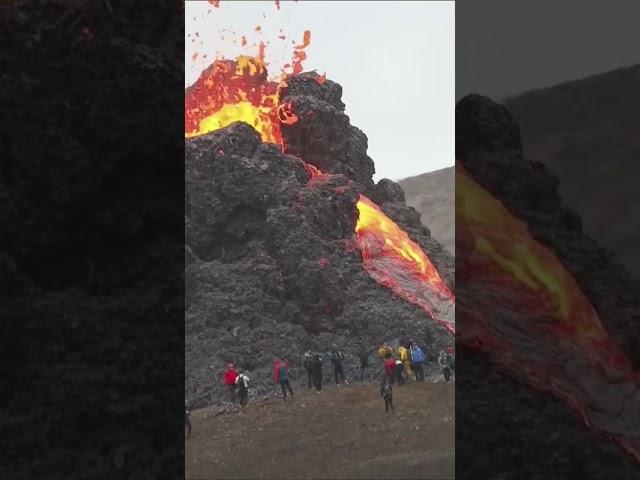 OMG  #shorts #trending #youtubeshorts #viralvideo #shortsfeed #volcano #lava #fire #volcanic