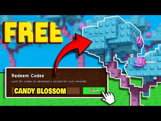 How to GET CANDY BLOSSOM in GROW A GARDEN (FREE & EASY) NEW Grow a Garden Codes *FREE CANDY BLOSSOM*
