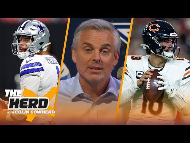 Caleb Williams sacked 6 times in loss, Cowboys are ‘a bad football team’ | NFL | THE HERD