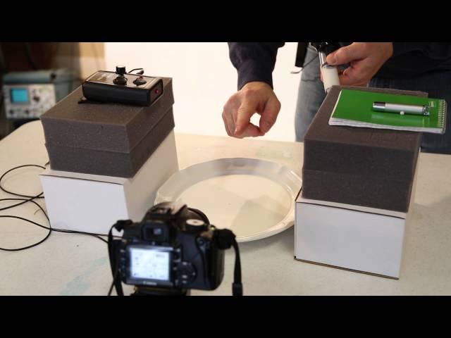 How to take pictures of water droplets using an Strike Finder camera trigger