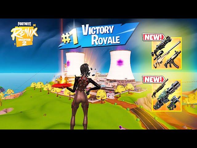 92 Elimination Solo Vs Squads "Zero Build" Gameplay Wins (Fortnite Remix chapter 2 PC)