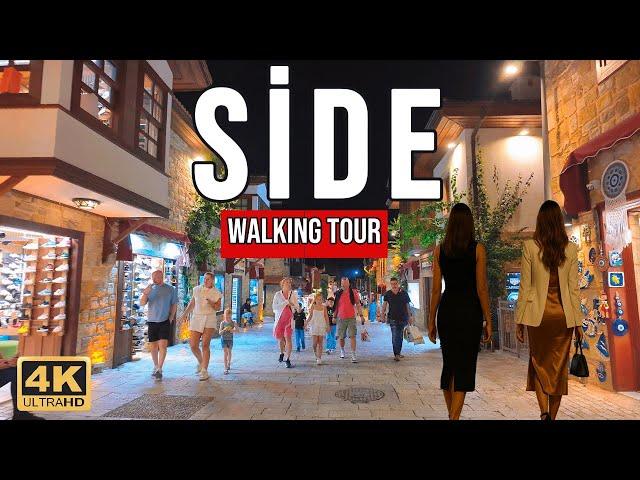 Side, Turkey Night Walking Tour – Stunning Views from Antalya’s 2,000-Year-Old City
