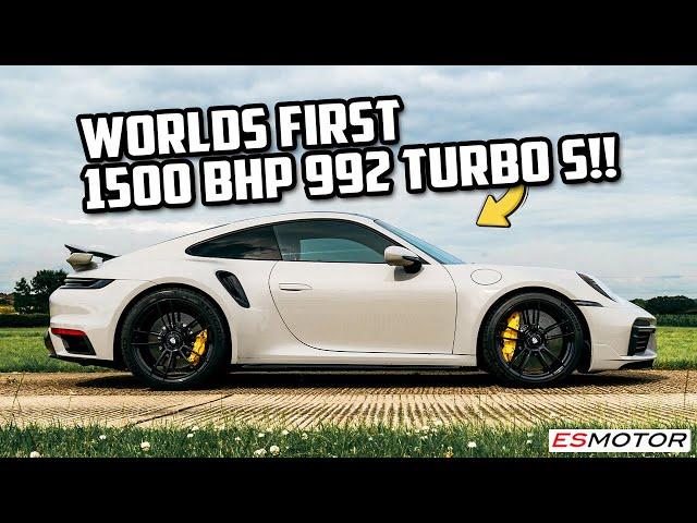 BUILDING THE WORLDS FIRST 1500BHP PORSCHE 992 TURBO S!! #porsche #esmotoruk #911turbos #ES1300