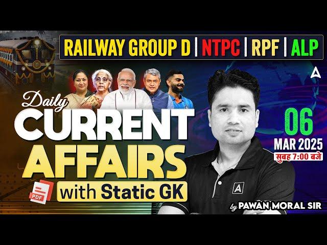 Current Affairs Today | 6 March 2025 Current Affairs | Daily Current Affairs By Pawan Moral Sir