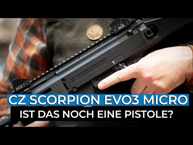 Brandneue Pistole CZ Pistole Scorpion Evo 3 S2 Micro - Präzise Leistung in ultrakompakter Form