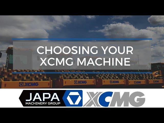 Choosing Your XCMG Machine from JAPA Machinery Group | Heavy Equipment Rentals & Sales