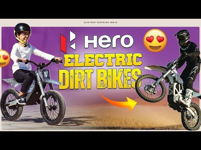 Hero Motocorp's Electric Dirt Bikes | Hero Vida Launches in EICMA | Electric Vehicles India