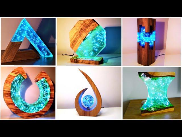 15 Most Amazing Epoxy Resin Lamps / Resin Art