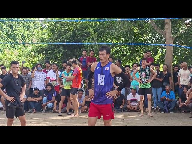 Gampong vs Bakil single kill single block Volleyball match Men's/2025