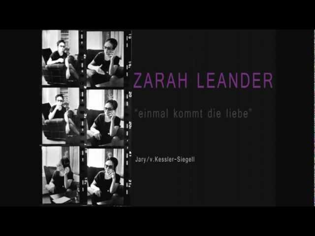 zarah leander "einmal kommt die liebe"