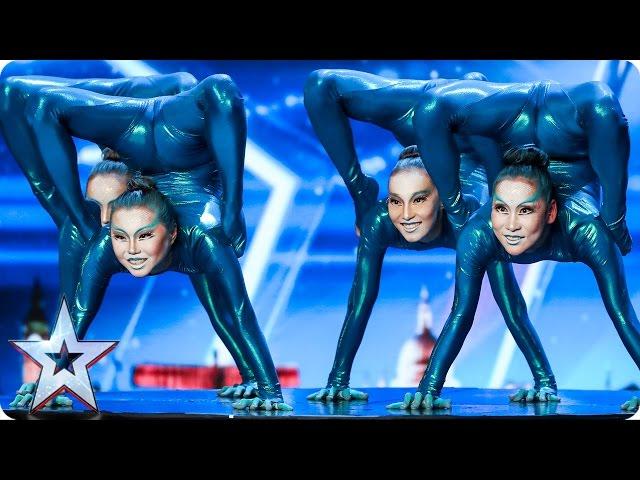 Angara Contortion are out of this world | Auditions Week 4 | Britain’s Got Talent 2017