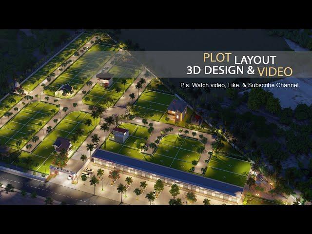 Plotting Layout 3D Design & Video