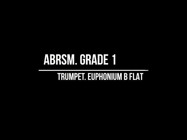 Strollin` - David A. Stomwill (ABRSM 1 grade 2017-2020) Trumpet, Euphonium Bb