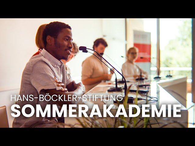 Sommerakademie 2022 - Hans-Böckler-Stiftung - Eventfilm