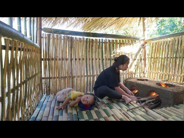 FULL VIDEO: 400 Days Construction Journey - 16 Year Old Single Mother Builds a Bamboo House Alone