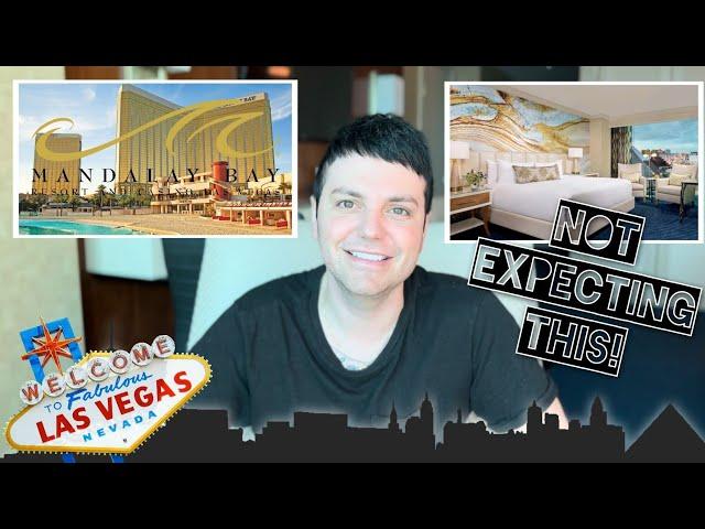 My SHOCKING Stay at Mandalay Bay Las Vegas | Resort King Strip View Room Tour & Review