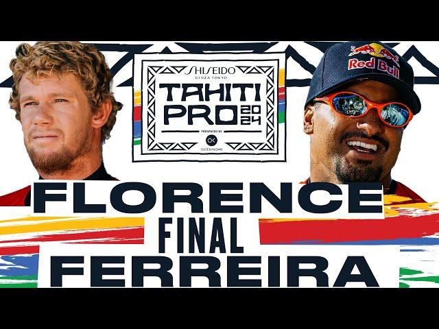 Italo Ferreira vs John John Florence | SHISEIDO Tahiti Pro pres by Outerknown 2024 - FINAL